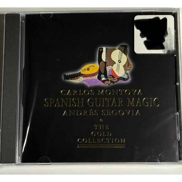 New - Carlos Montoya & Andrés Segovia – Spanish Guitar Magic CD Gold Collection - Picture 1 of 3